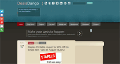 Desktop Screenshot of dealsdango.com